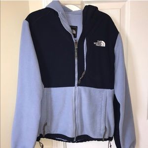 The North Face fleece jacket w/ hood